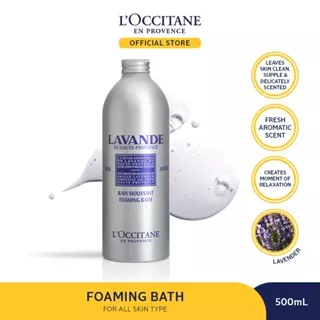 L'Occitane Lavender Foaming Bath 500ml Sabun Mandi Membersihkan dan Melembutkan Kulit