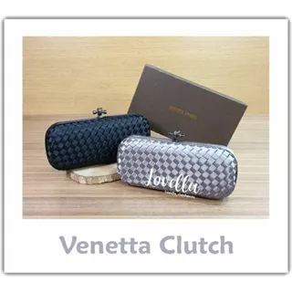 LOVELLA Treccia Venetta Clutch - Tas Pesta - Clutch Pesta - Tas Pesta Mewah - Tas Pesta Cantik - Tas Pesta Import