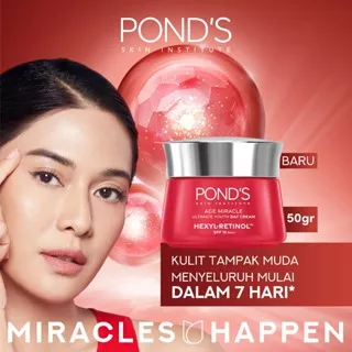 PONDS AGE MIRACLE NIGHT DAY CREAM SERUM ESSENCE 50GRAM ORIGINAL POND'S 50 GRAM SERUM FOAM EYE CREAM