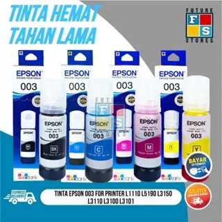 Tinta Epson 003 For Printer L1110 L3110 L3100 L3150 L5190