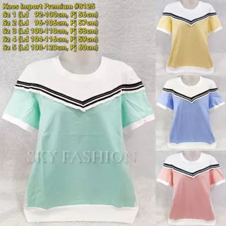 BLOUSE KAOS IMPORT/ ATASAN KAOS BANGKOK IMPORT