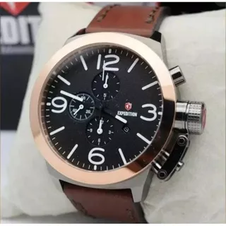 Jam tangan Expedition E 6339 Kulit original