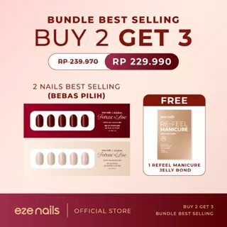 BUNDLE BEST SELLING NAILS: BUY 2 GET 3 (2 Spot On Nails + FREE 1 Refeel Manicure)