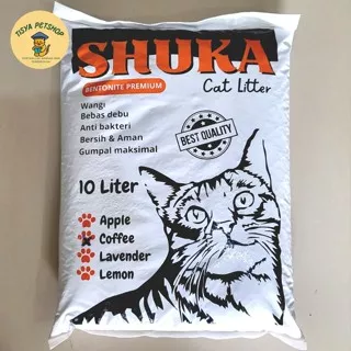 Pasir Gumpal Wangi 10 Liter Repack - Pasir Kucing