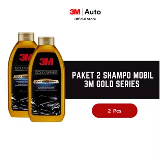Paket 2 Botol - 3M Auto Car Wash Soap Gold Series - Sabun Sampo Cuci Mobil - Pembersih Body Mobil