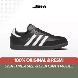 Adidas Samba Classic Soccer Low Tongue Black White