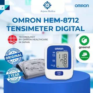 Tensimeter Digital OMRON Automatic Blood Pressure Monitor HEM-8712 BASIC | Original | Alat Ukur Tekanan Darah