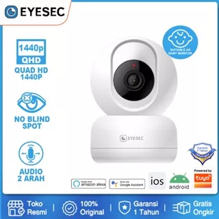 EYESEC IP Camera 4MP Smart CCTV Indoor WiFi 3X Zoom Optik Kamera CCTV +Micro SD Garansi 1 Tahun