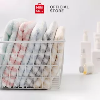 MINISO Handuk Jumbo Bath Towel Cotton Bulu Karang Klasik Bergaris Polyester handuk lembut penyerapan air cepat