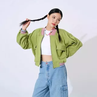 Pakepakaii - Jacket Wanita Whimsy Crop Jacket