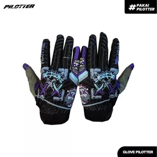 GLOVE PILOTTER ORIGINAL FREE STICKER SARUNG TANGAN GLOVE KENZIE X TRIPLE X COWOK CEWEK