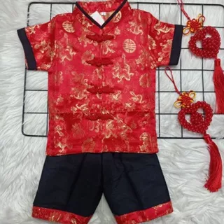 CHEONGSAM ANAK LAKI-LAKI SHIO NAGA 2024 MODEL BARU