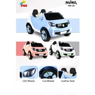 Mainan anak mobil aki anak Yukita 07 mini EV ban karet & MOBIL AKI NUWA NW20 NW-20 NW 20 NW.20
