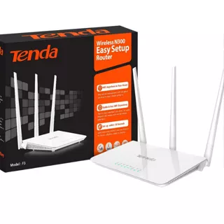 Router TENDA F3 Wireless N Router WiFi 300Mbps Multi Mode Router Wireless Tenda F3 Repeater Tenda Antena 3