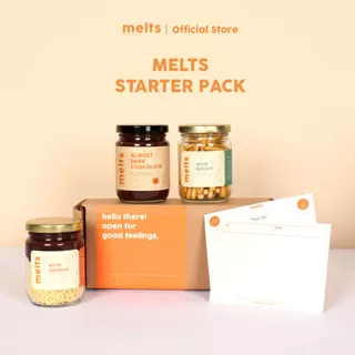 Melts Starter Pack | Hadiah Bingkisan Kado Gift Set Box