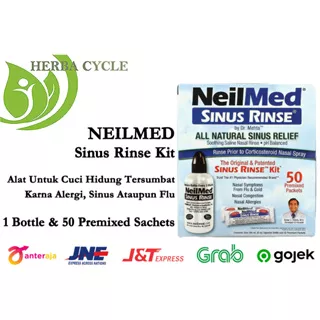 Neilmed botol sinus rinse garam Terapi Sinus Neilmed Termasuk botol Neilmed sinus rinse