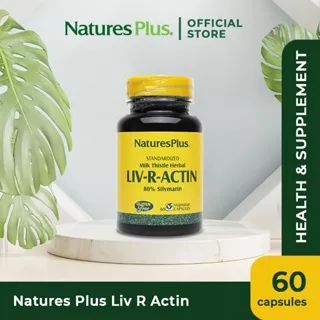 Natures Plus Liv-R-Actin - 60 Capsules