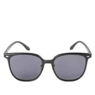 Urban State - Polarized Plastic Frame Classic Square Sunglasses - Black Matte