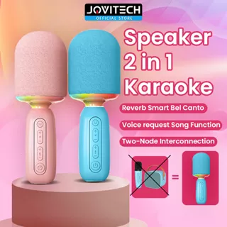 Jovitech Wireless Karaoke Microphone Bluetooth Speaker 2in1 Portable Bloetooth Karaoke Multifunctional Handheld Singing Mic - S58