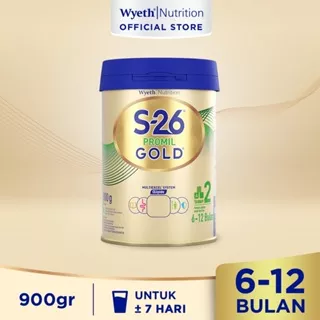 S-26 Promil GOLD Tahap 2 Vanila Susu Formula Lanjutan Usia 6-12 Bulan, Kaleng 900 gr