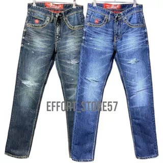 Celana Jeans Sobek Pria Original Cardelle Cardinal Size 28-38 Non Street Sobek Non Tembus / Celana Sobek Pria