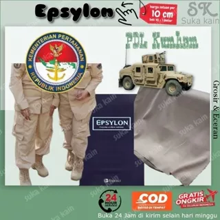 Epsylon Kain Bahan Seragam Polri Harga Per 10 Cm