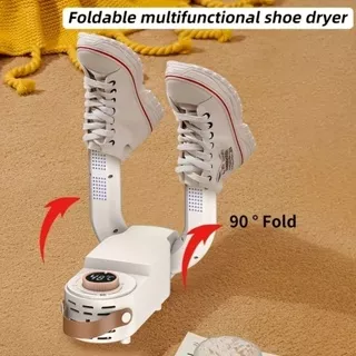 alat pengering sepatu basah elektrik shoes shoe dryer timer 150W 200W pemanas sepatu multifungsi penghilang bau kaki apek odor foldable electric shoes dryer timer function bisa setting waktu pengering sepatu sandal kaos kaki sarung tangan topi