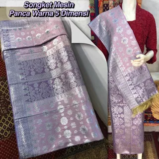 SONGKET MESIN LEPUS PASTEL TERBARU - ILHAM SONGKET PALEMBANG