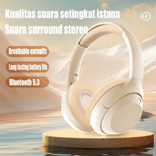 Grownado Earphone Bluetooth Wireless Headphone Bluetooth 5.3 Bluetooth Headset Stereo HIFI Bass HD Sound Music Built-in microphone Standby time 100H