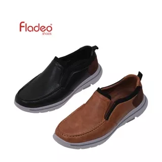 Fladeo B24/MSC226-1RN/Sepatu Slip on Pria [ Slip on Shoes ]