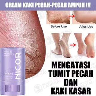 obat kaki pecah pecah krim kaki pecah dan kering foot cream 15g perawatan kaki cream kaki kaki pecah obat kaki rayapan penghalus tumit kaki kuda krim tangan dan kaki anti-kering dan retak cream kaki