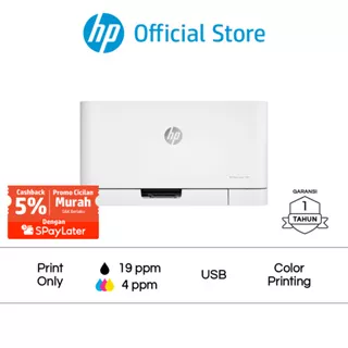 Printer HP Color Laser 150a Wifi USB / 150nw / Garansi 1 Tahun Fotocopy Color Colour Warna Tinta Suntik Cicilan 0% Promo Murah Gratis Ongkir Official