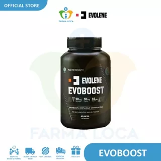 Farma Loca - Evoboost Evolene 60 kapsul | Suplemen Fitness - Testosteron Booster