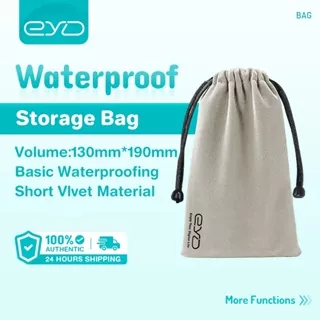 EYD Customized Storage Bag 190mm*130mm Waterproof Material Power Bank Storage Bag Phone Accessories Case USB Cable Waterproof Pouch