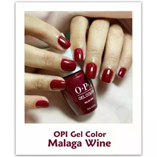 OPI Gel Color Malaga Wine (OPI ORIGINAL / OPI ASLI / OPI NAIL POLISH)