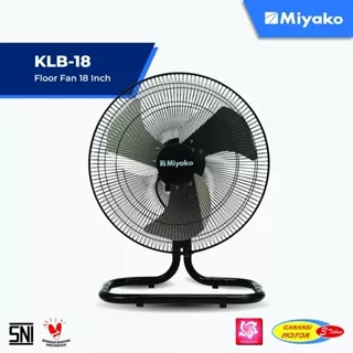 Kipas Angin Miyako Tornado Fan KLB18 Kipas Meja - [18 Inch]