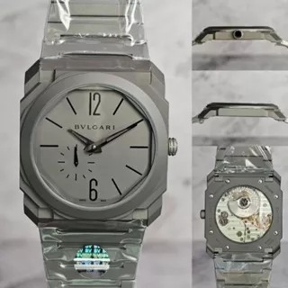 Jam tangan Automatic Swiss BVLGARI OCTO Finissimo Thickness Titanium fullset