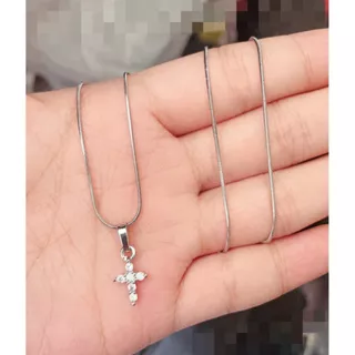 kalung Salib model baru titanium awet