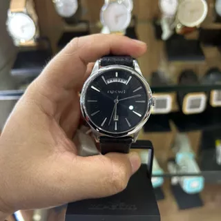 Jam tangan ripcurl Indie Black leather