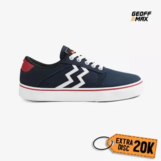 Geoff Max - Gavin Navy White STZ | Sepatu Pria Wanita Sneakers Casual Kuliah