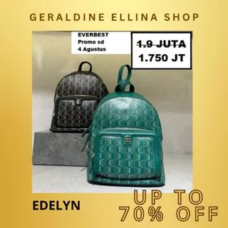 Tas ransel backpack Everbest wanita original SALE seri EDELYN