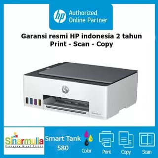 Printer HP Smart Tank 580 wireless All in One Garansi resmi HP
