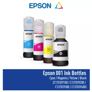 Tinta Epson 001 T001 T-001 T 001 COLOR T03Y - For L4150 L6160 L6170 L6190 Original