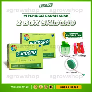 S-KIDGRO Susu Peninggi Badan Untuk Anak Terbaik isi 2 Box