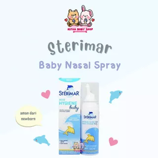 Sterimar Baby Nasal Spray 50ml Sterimar Baby Nose Hygene Semprotan Pelega Hidung Bayi Spray Hidung Tersumbat