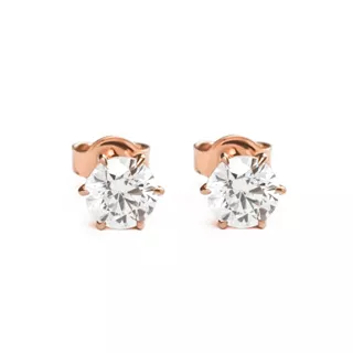 Anting Tusuk Emas 7k - Eliza Medium Gold Earring - Mariposa - Juene Jewelry