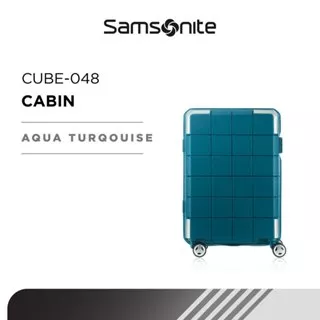Samsonite Koper Hardcase Cube-048 Cabin 20 inch - Aqua Turqouise