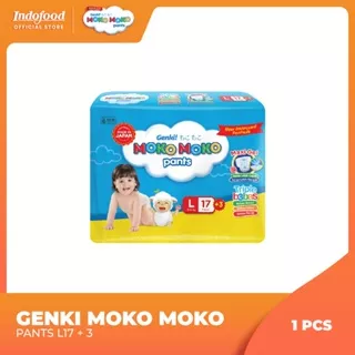 Genki Moko Moko Pants - Popok Celana Bayi L17+3 (1 Pack)