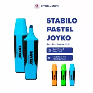 Stabilo Pastel / Stabilo Joyko / Highlighter Pastel / Stabilo Set / Stabilo Lucu / Full Color Perlengkapan ATK Bisa COD