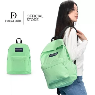 Focallure Bag Backpack Polyester Tas Kuliah Wanita Tas Sekolah Tas Kerja Tas Laptop Tas Exsport Tas Punggung Ransel Pria Wanita PM-012